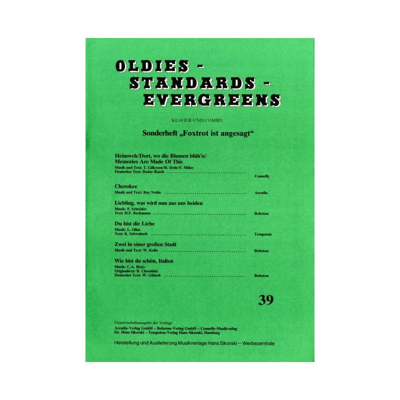 Oldies - Standards - Evergreens