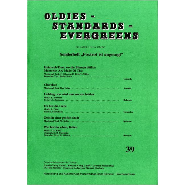 Oldies - Standards - Evergreens