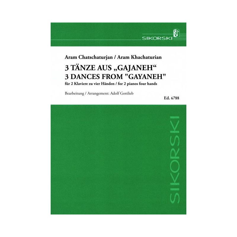 Khachaturian, Aram - 3 Tänze aus "Gajaneh"