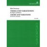 Dvarionas, Balis - Thema und Variationen