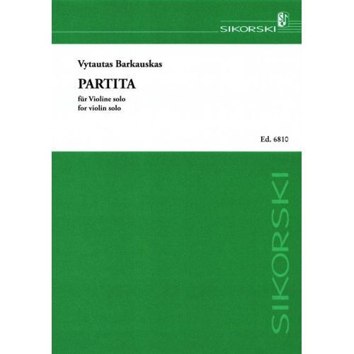 Barkauskas, Vytautas - Partita