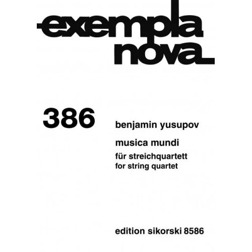 Yusupov, Benjamin - Musica...