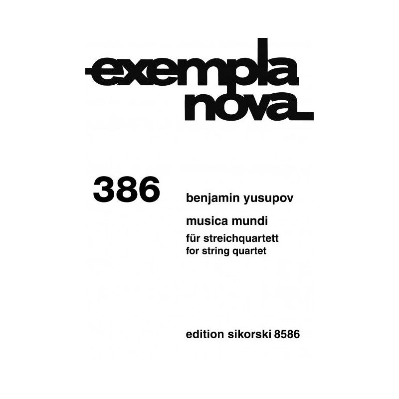 Yusupov, Benjamin - Musica mundi 386