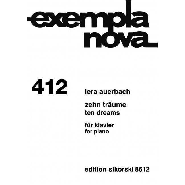 Auerbach, Lera - 10 Träume op. 45 412