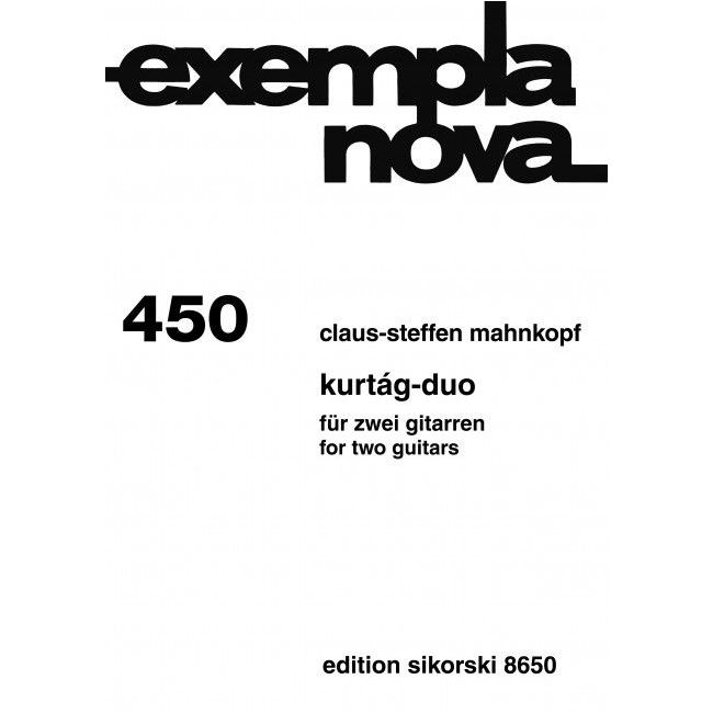 Mahnkopf, Claus-Steffen - Kurtág-Duo 450