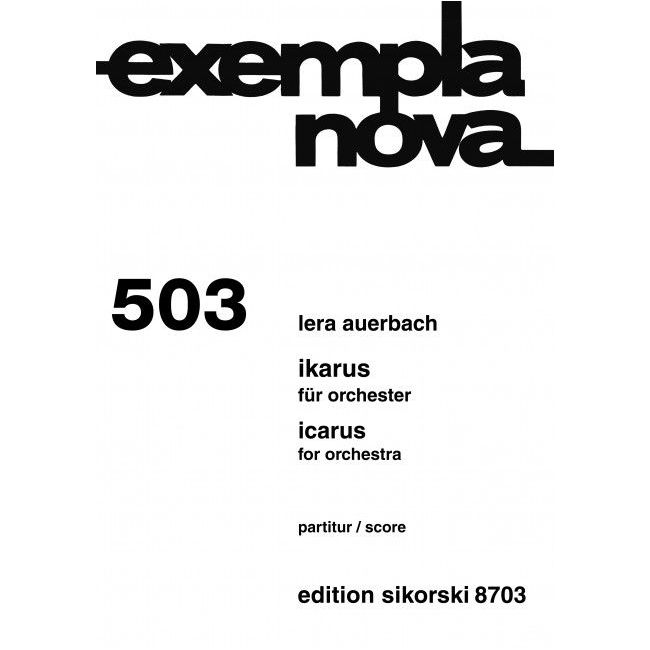 Auerbach, Lera - Ikarus 503