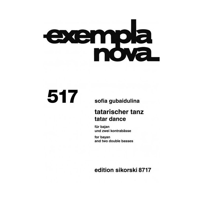 Gubaidulina, Sofia - Tatarischer Tanz 517