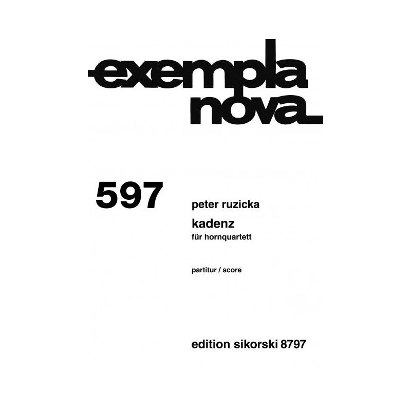 Ruzicka, Peter - Kadenz 597