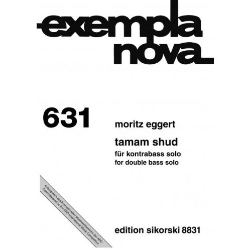 Eggert, Moritz - Tamam Shud...