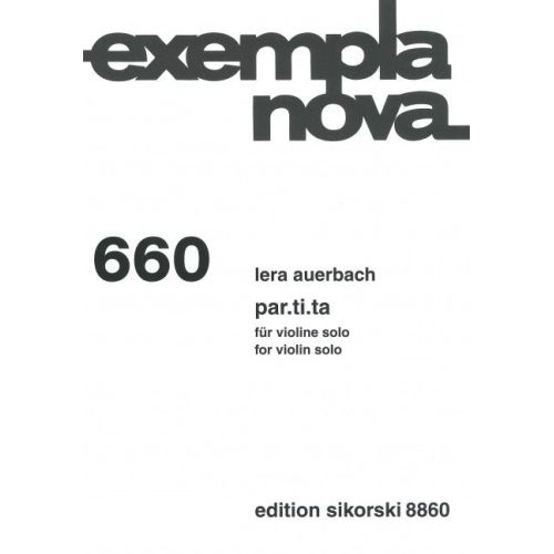 Auerbach, Lera - par.ti.ta 660