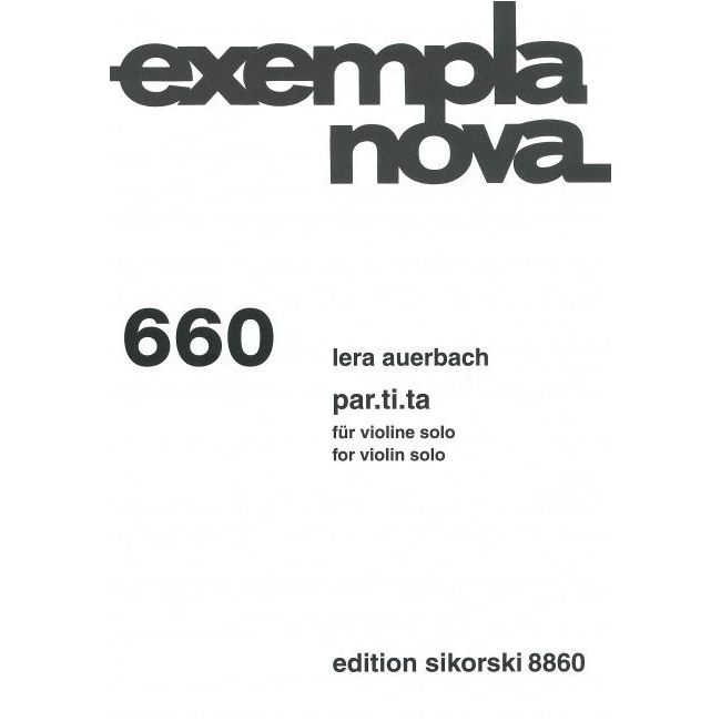 Auerbach, Lera - par.ti.ta 660