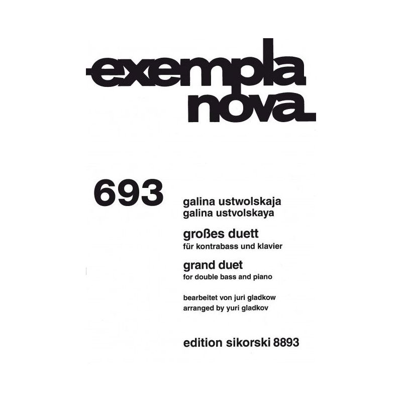 Ustvolskaya, Galina - Großes Duett 693