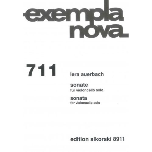 Auerbach, Lera - Sonate für...