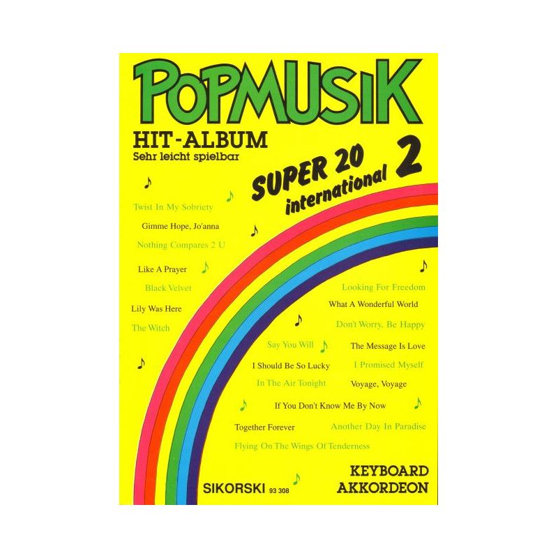 Popmusik Hit-Album Super 20: International 2