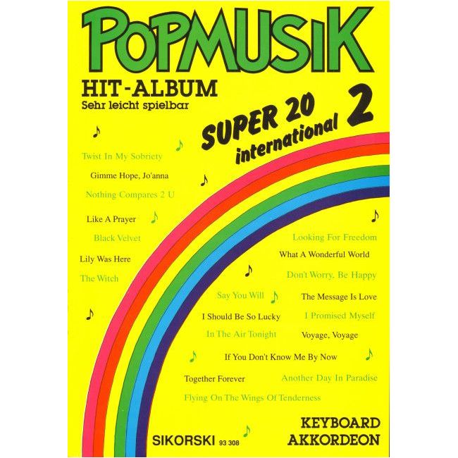 Popmusik Hit-Album Super 20: International 2