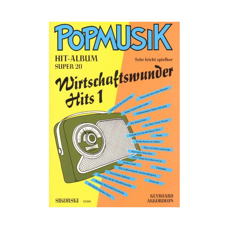 Popmusik Hit-Album Super 20: Wirtschaftswunder-Hits 1