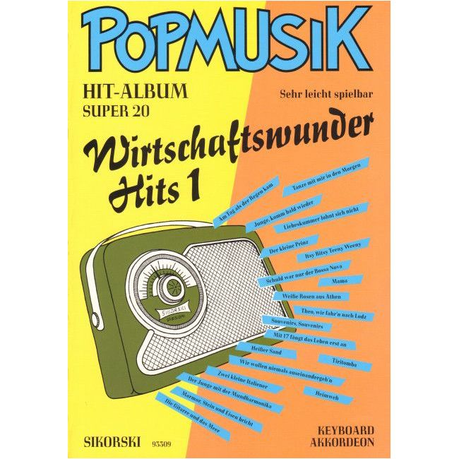 Popmusik Hit-Album Super 20: Wirtschaftswunder-Hits 1