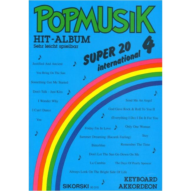 Popmusik Hit-Album Super 20: International 4