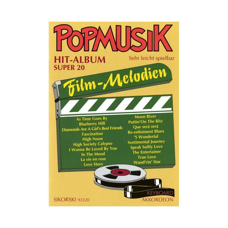 Popmusik Hit-Album Super 20: Filmmelodien