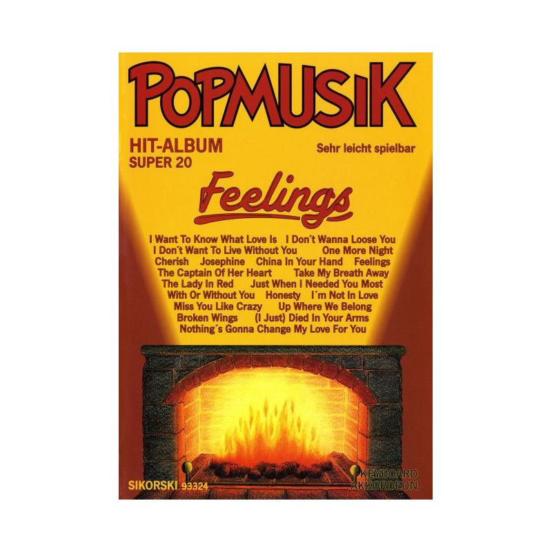 Popmusik Hit-Album Super 20: Feelings