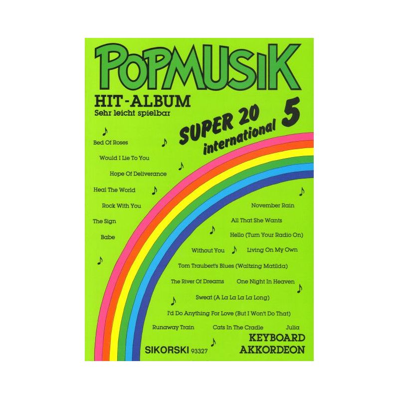 Popmusik Hit-Album Super 20: International 5