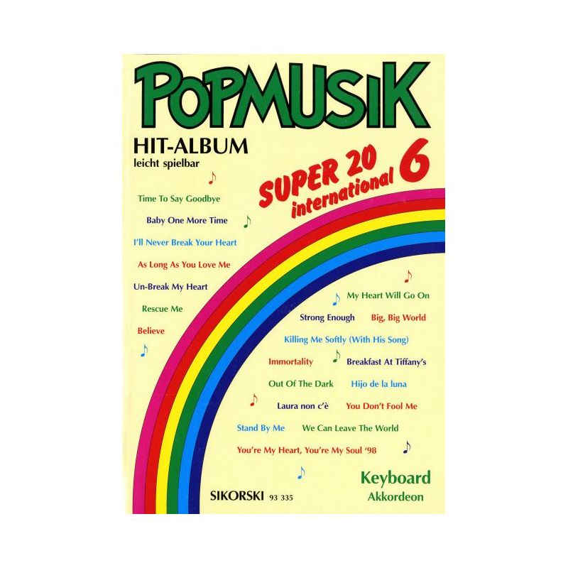 Popmusik Hit-Album Super 20: International 6