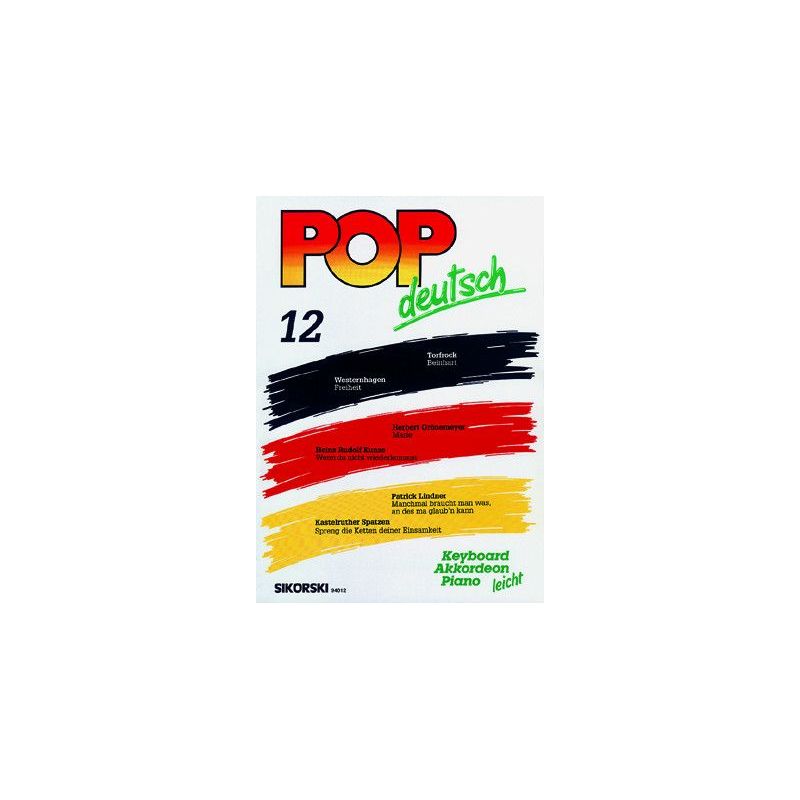 Pop deutsch Keyboard/Akkordeon 12