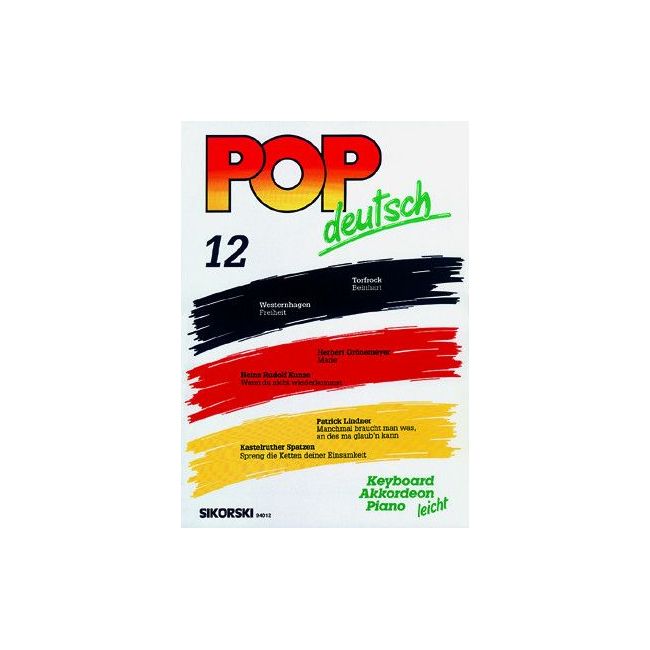 Pop deutsch Keyboard/Akkordeon 12
