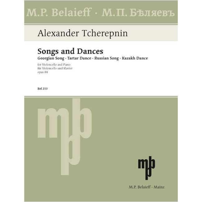 Tcherepnin, Alexander - Songs and Dances op. 84