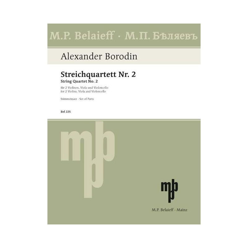 Borodin, Alexander - String Quartet No 2 D major