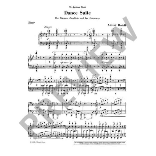 Haieff, Alexei - Dance Suite