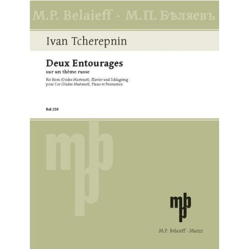 Tcherepnin, Ivan - Deux Entourages