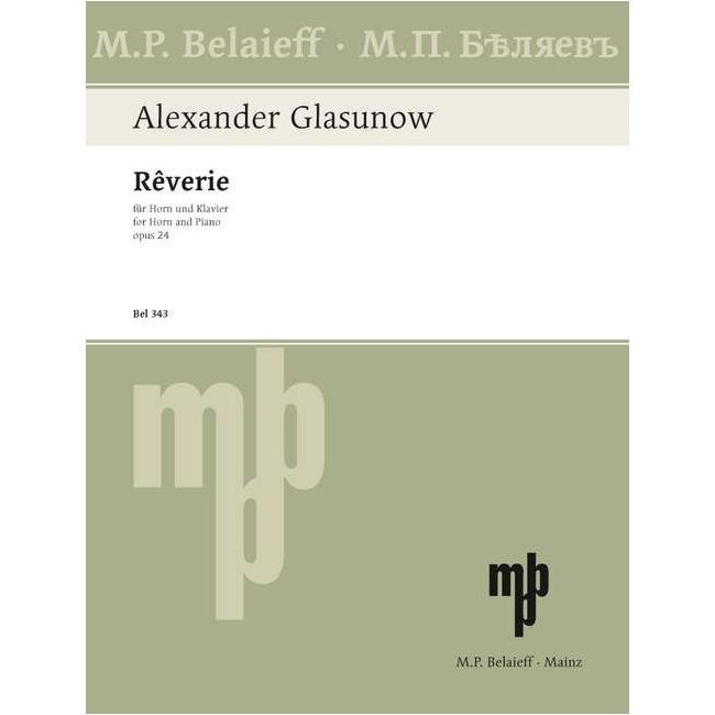 Glazunov, Alexander - Rêverie Db Major op. 24