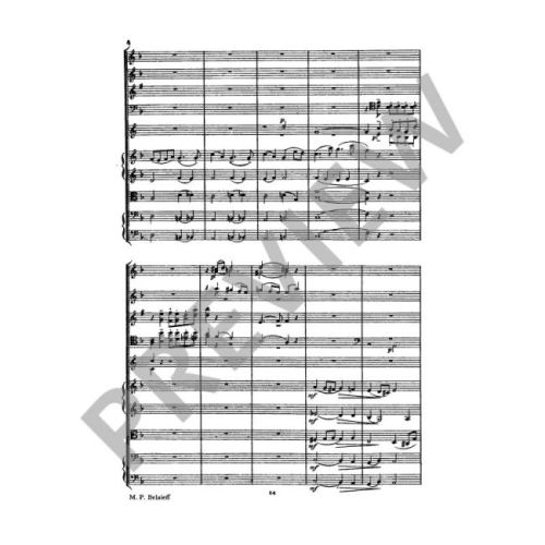 Glazunov, Alexander - Characteristic Suite op. 9