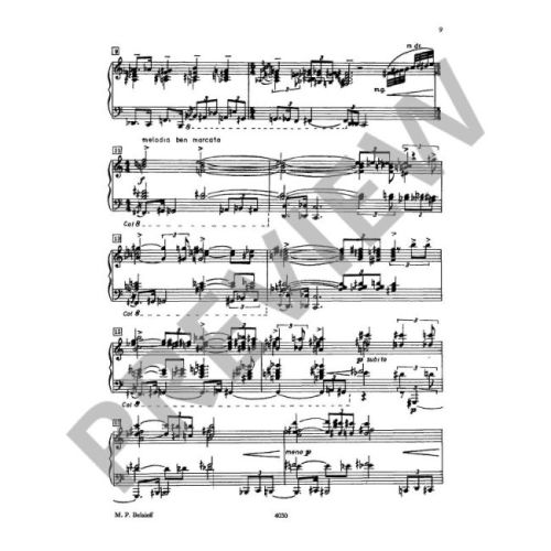 Wyschnegradsky, Ivan - 24 Preludes op. 22
