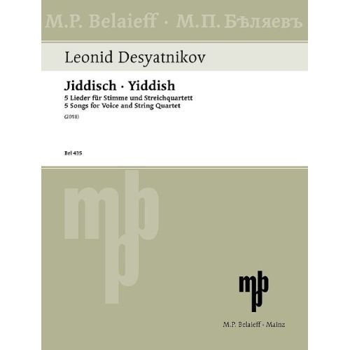 Desyatnikov, Leonid - Yiddish
