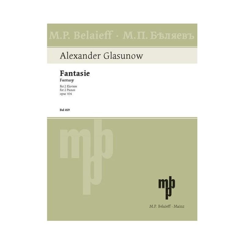Glazunov, Alexander - Fantasy op. 104
