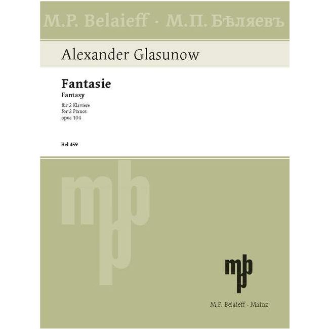 Glazunov, Alexander - Fantasy op. 104