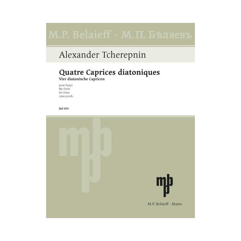 Tcherepnin, Alexander - Quatre Caprices diatoniques op. posth.