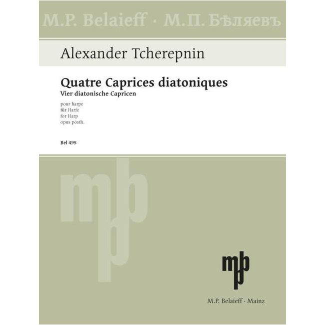 Tcherepnin, Alexander - Quatre Caprices diatoniques op. posth.