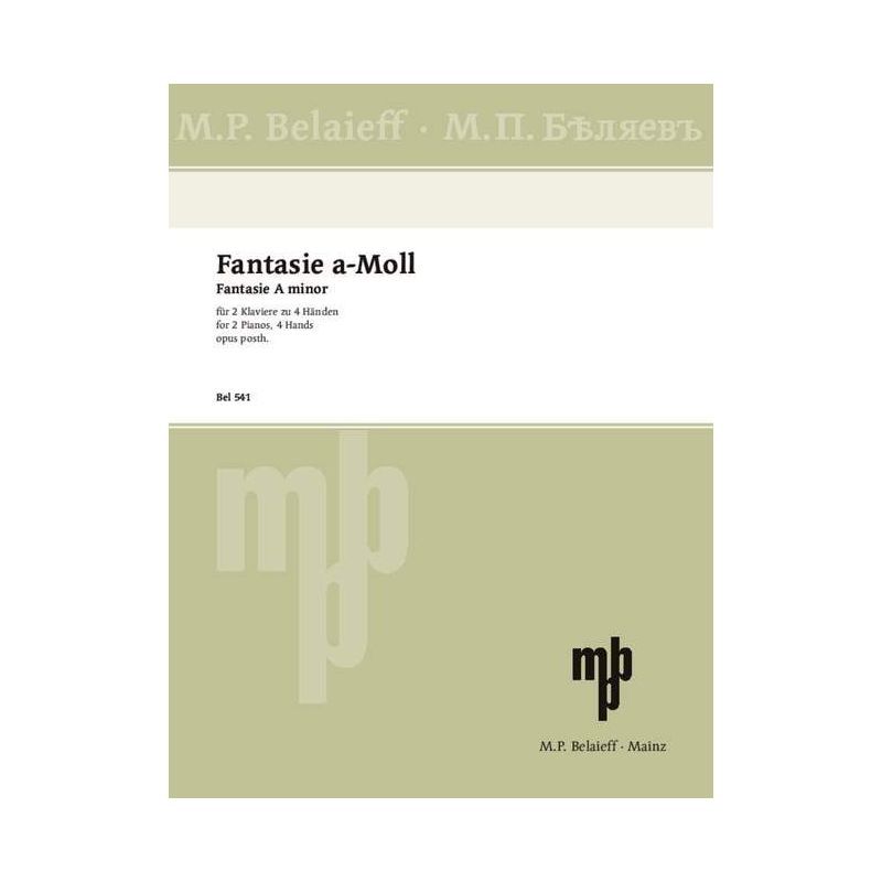 Scriabin, Alexander Nikolayevich - Fantasy A minor op. posth.