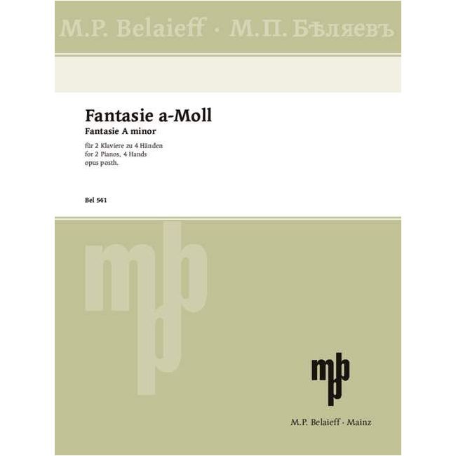 Scriabin, Alexander Nikolayevich - Fantasy A minor op. posth.