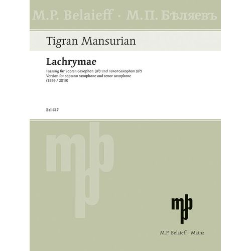 Mansurian, Tigran - Lachrymae