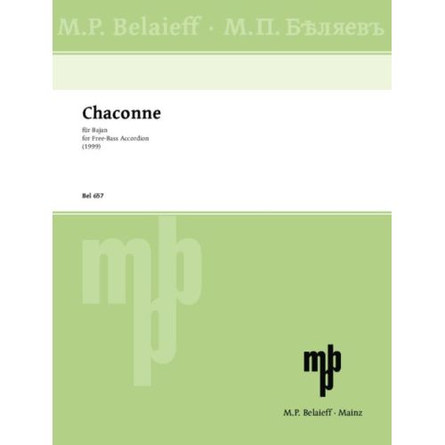 Shoot, Vladislav - Chaconne