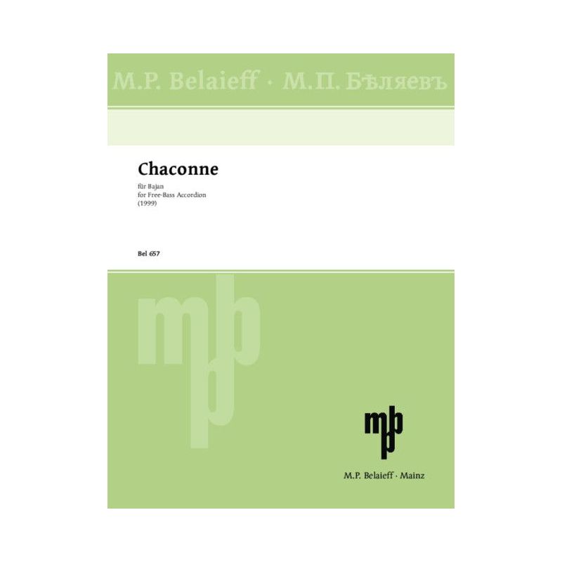 Shoot, Vladislav - Chaconne