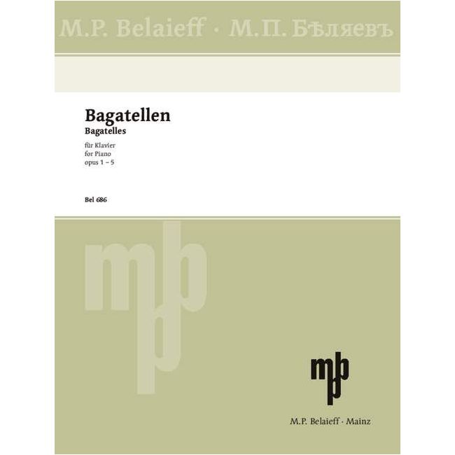 Silvestrov, Valentin - Bagatelles op. 1 - 5