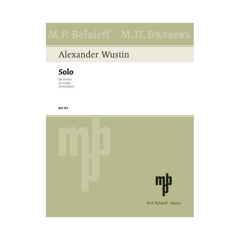 Wustin, Alexander - Solo