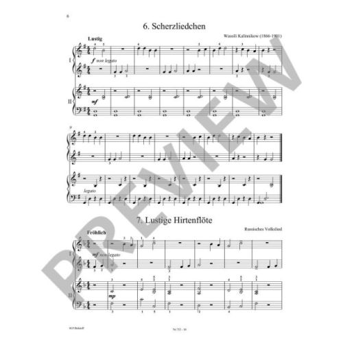 Easy Pieces for Piano for 4 Hands Vol. 1
