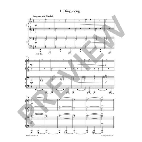 Easy Pieces for Piano for 4 Hands Vol. 1