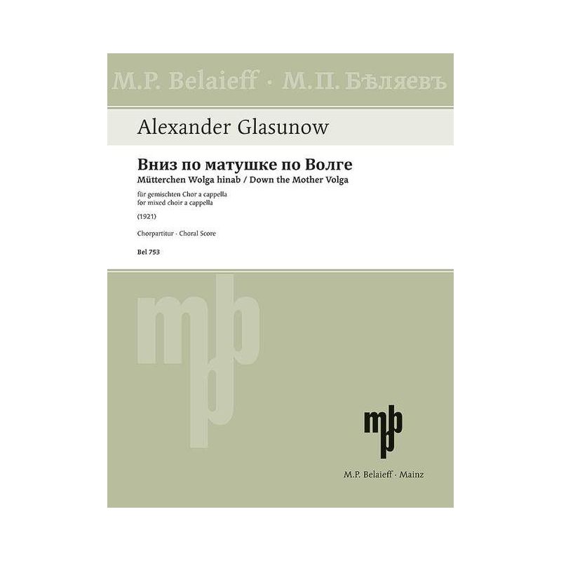 Glazunov, Alexander - Down the Mother Volga o. op.